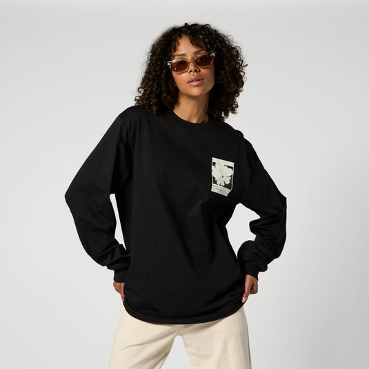 Heartsease L/S Tee - Black - 2026