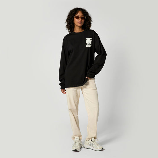 Heartsease L/S Tee - Black - 2026