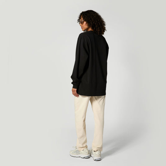 Heartsease L/S Tee - Black - 2026