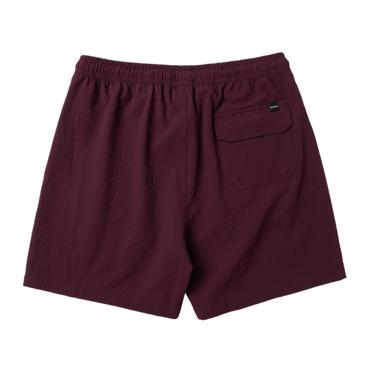 Brand Structure Swim Short - Oxblood Red - 2026