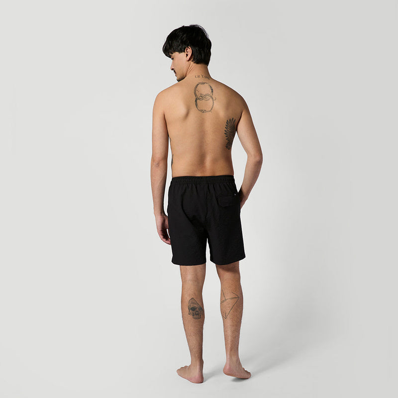 Load image into Gallery viewer, Brand Swimshort - Black - 2026
