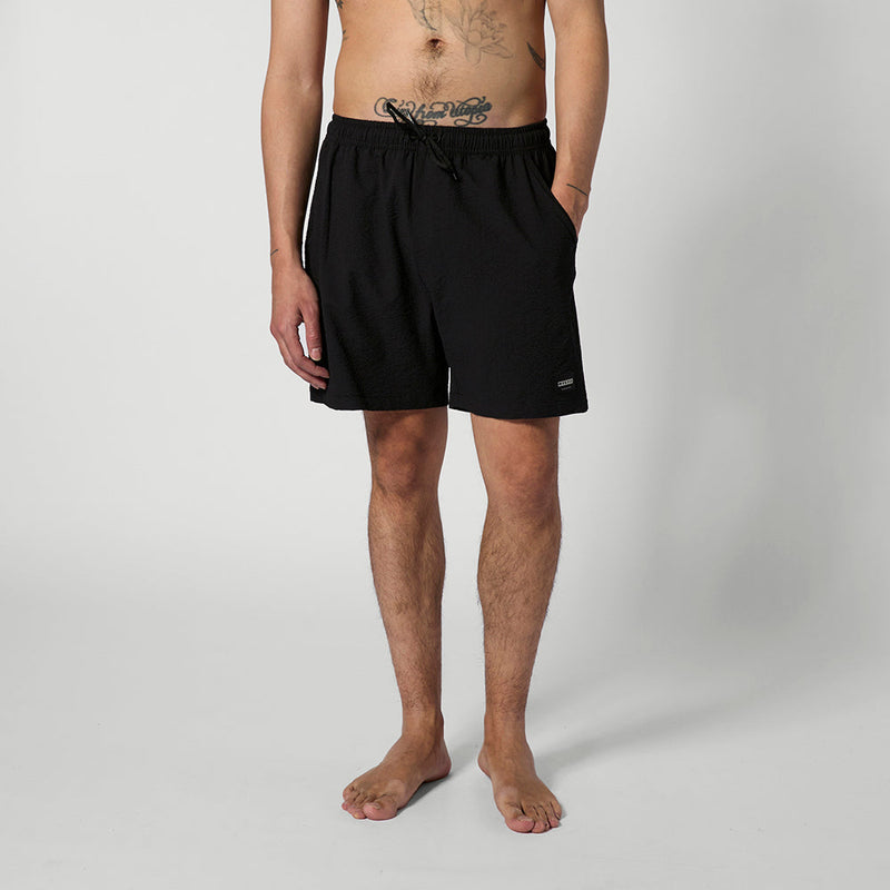 Load image into Gallery viewer, Brand Swimshort - Black - 2026
