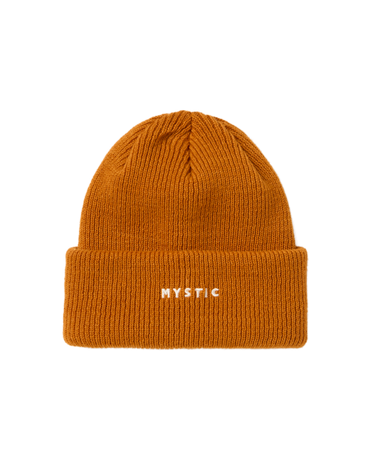 The Logo Beanie - Golden Brown - 2026