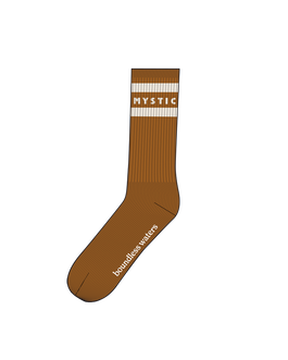 Brand Seasonal Socks - Golden Brown - 2026
