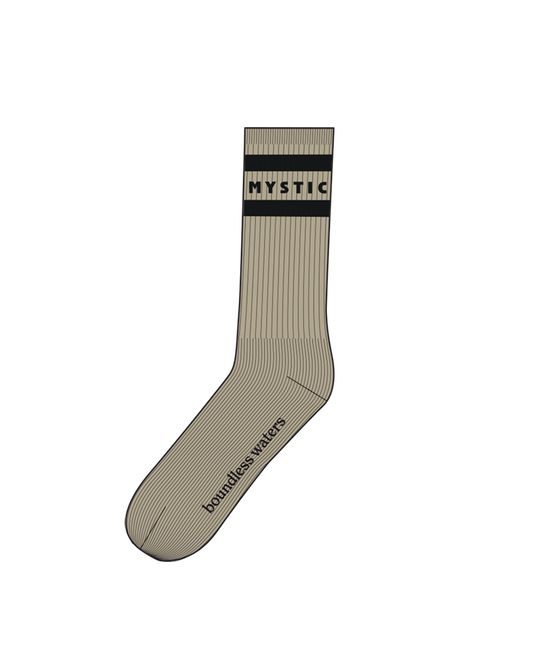 Brand Seasonal Socks - Pale Khaki - 2026