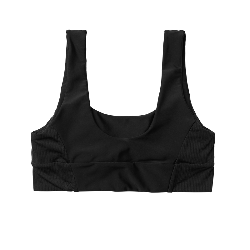 Load image into Gallery viewer, Leia Athletic Bikini Top - Black - 2026
