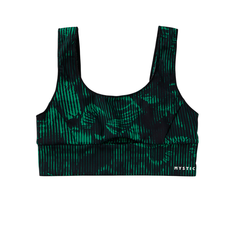 Load image into Gallery viewer, Leia Athletic Bikini Top - Black - 2026
