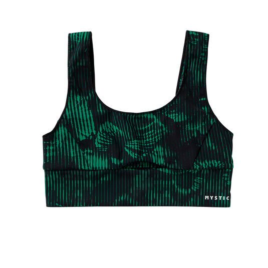 Leia Athletic Bikini Top - Black - 2026