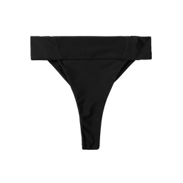 Leia Athletic Bikini Bottom - Black - 2026