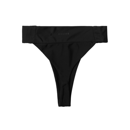 Leia Athletic Bikini Bottom - Black - 2026