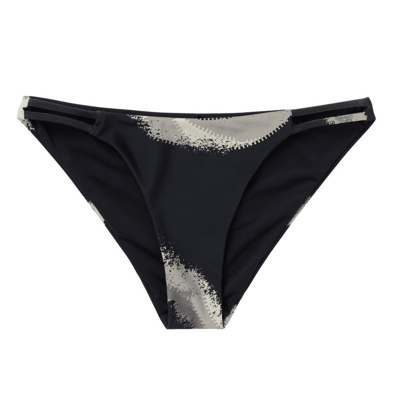 Load image into Gallery viewer, Bodil Strappy Bikini Bottom - Black Allover - 2025
