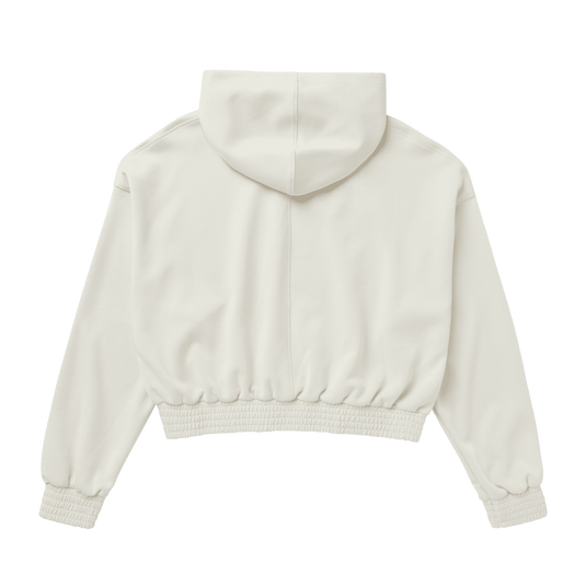 Breezy Hood Sweat Women - Dirty White - 2025