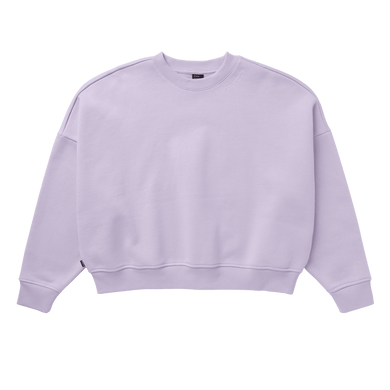 Dropped Shoulder Crew Sweat Women - Lilac - 2025