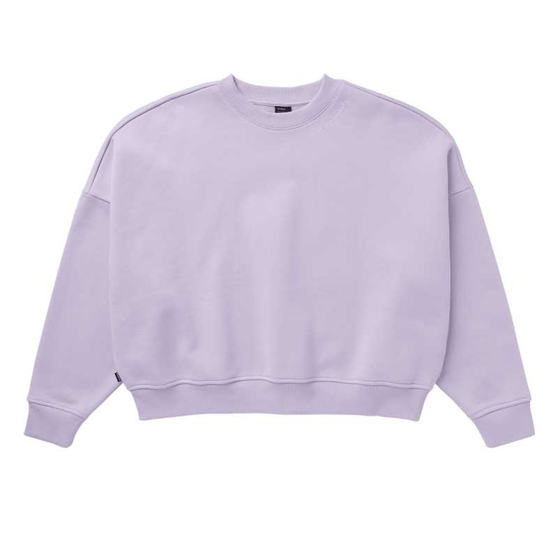 Load image into Gallery viewer, Dropped Shoulder Crew Sweat Women - Lilac - 2025
