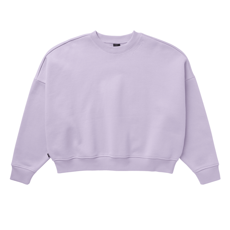 Load image into Gallery viewer, Dropped Shoulder Crew Sweat Women - Lilac - 2025
