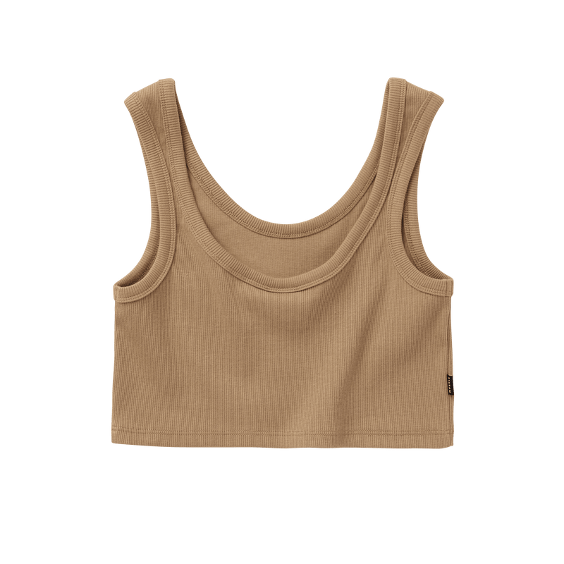 Load image into Gallery viewer, Glow Crop Tank Women - Slate Brown - 2025
