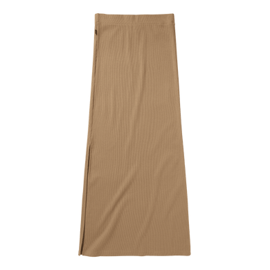 Glow Long Skirt Women - Slate Brown - 2025
