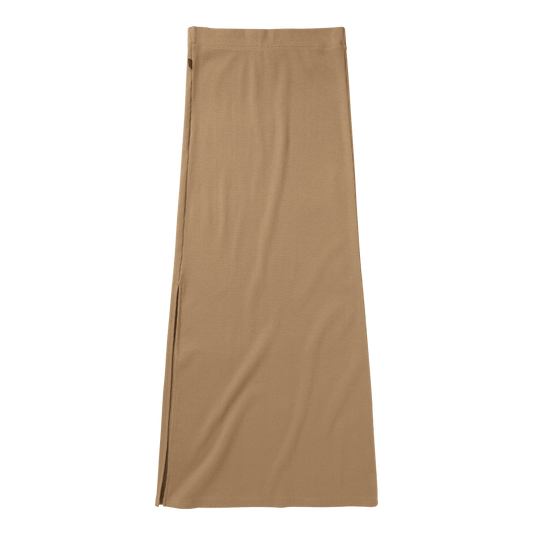 Glow Long Skirt Women - Slate Brown - 2025