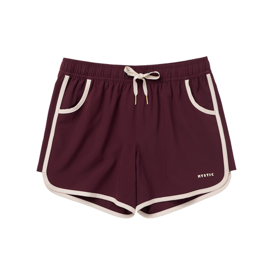 Tora Boardshort Women - Oxblood Red - 2026