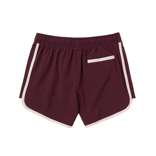 Tora Boardshort Women - Oxblood Red - 2026