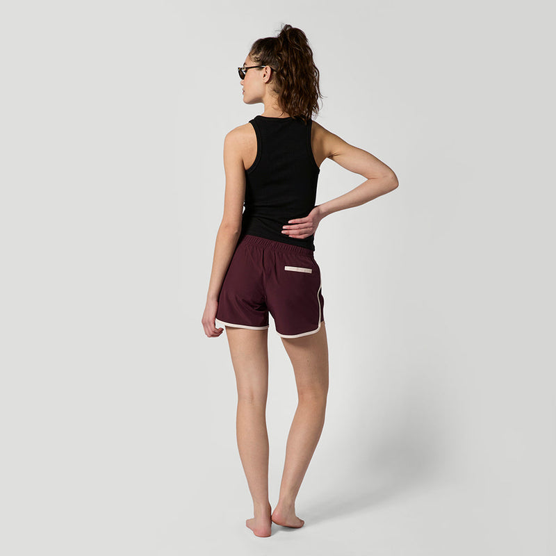 Load image into Gallery viewer, Tora Boardshort Women - Oxblood Red - 2026
