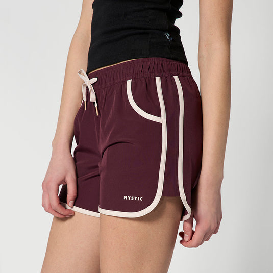 Tora Boardshort Women - Oxblood Red - 2026