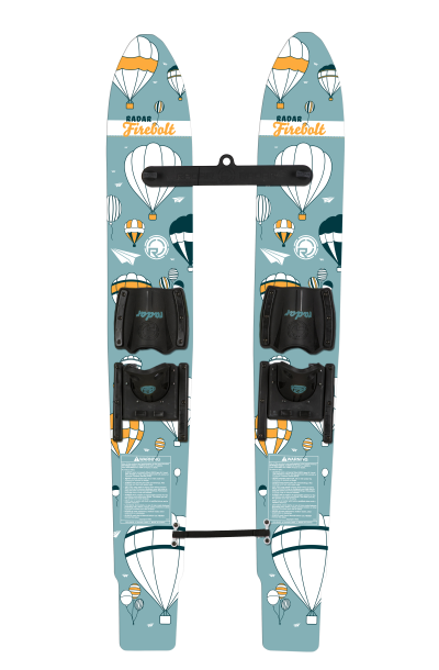 Firebolt Combo Skis w/ Child Adj Horseshoe Bindings - 2024