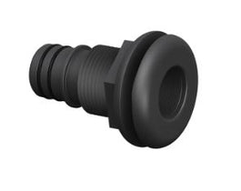 Flow-Rite straight Thru Hull Fitting - Barbed End - S1003 - 2027