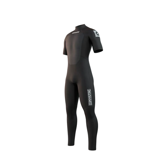 Star 3/2mm Back Zip Shortarm - Black - 2024