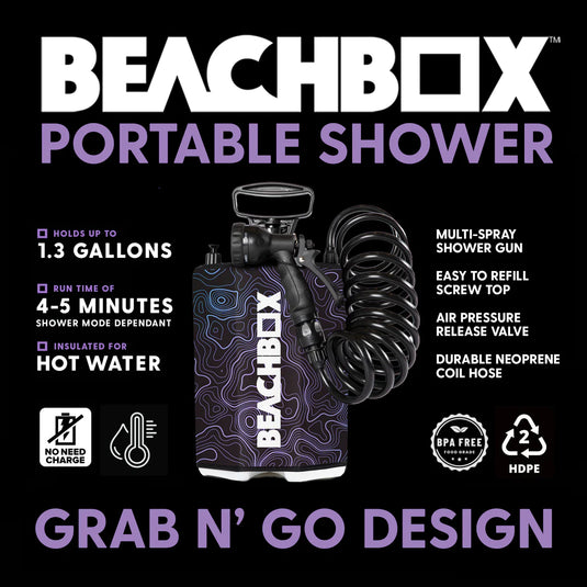 Shower Tank - Purple