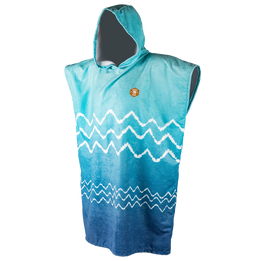 Radar Change Towel Poncho - Blue Tropic - OSFM - 2027