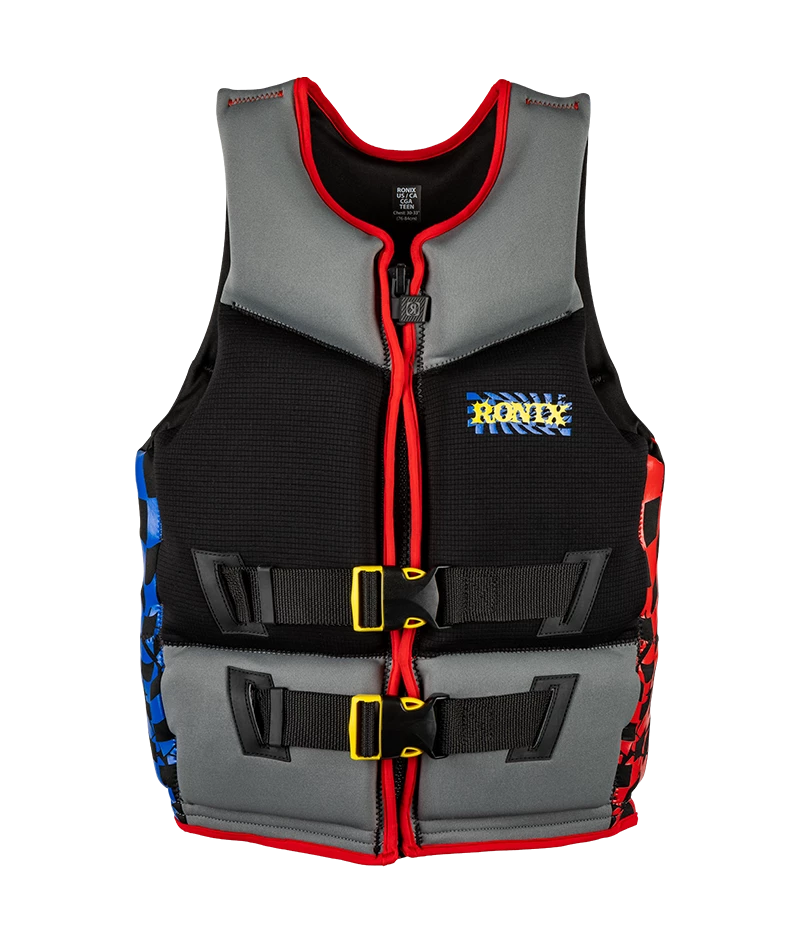 Load image into Gallery viewer, Driver&#39;s Ed - Girl&#39;s Capella 3.0 - CGA Life Vest - Grey/Black - 2026
