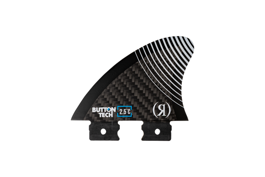 2.5 in. - Button - Blueprint -  Center - Fiberglass Surf Fin - 2027