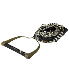 808 Surf - 11 in. Silicone Handle w/25 ft. 4-Sect. Bungee Rope - Olive/Tan - 2027