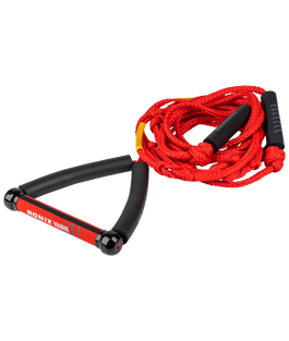 949 Surf - 10 in. Handle w/25 ft. 5-Sect. Bungee Rope - Crimson Red - 2027