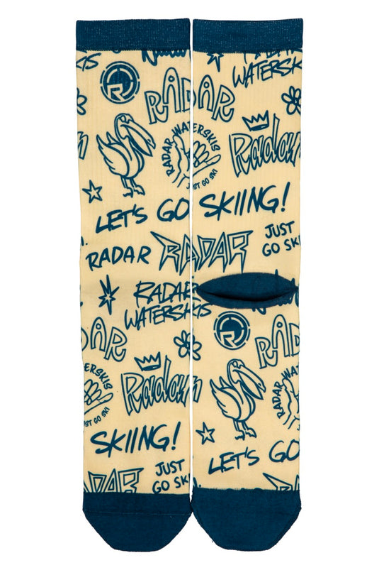 Crew Socks - Ski Beach - 2025
