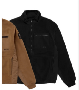 DTS Fleece Zip Thru Sweat - Black - 2026