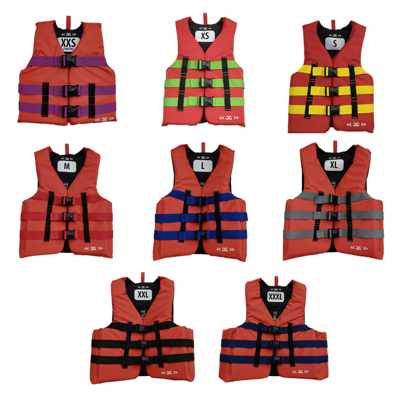 Load image into Gallery viewer, Aquaglide - 600D Rental HD Vest - 50N - Red
