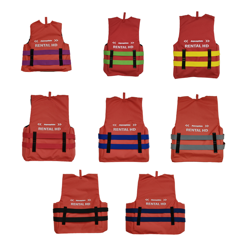Load image into Gallery viewer, Aquaglide - 600D Rental HD Vest - 50N - Red
