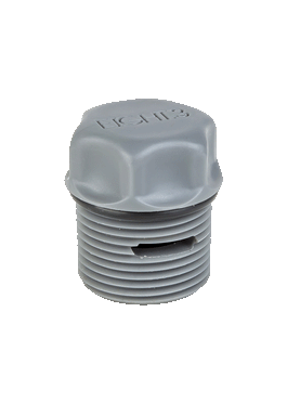 Eight.3 - Vented Valve Plug - Silver - 2027