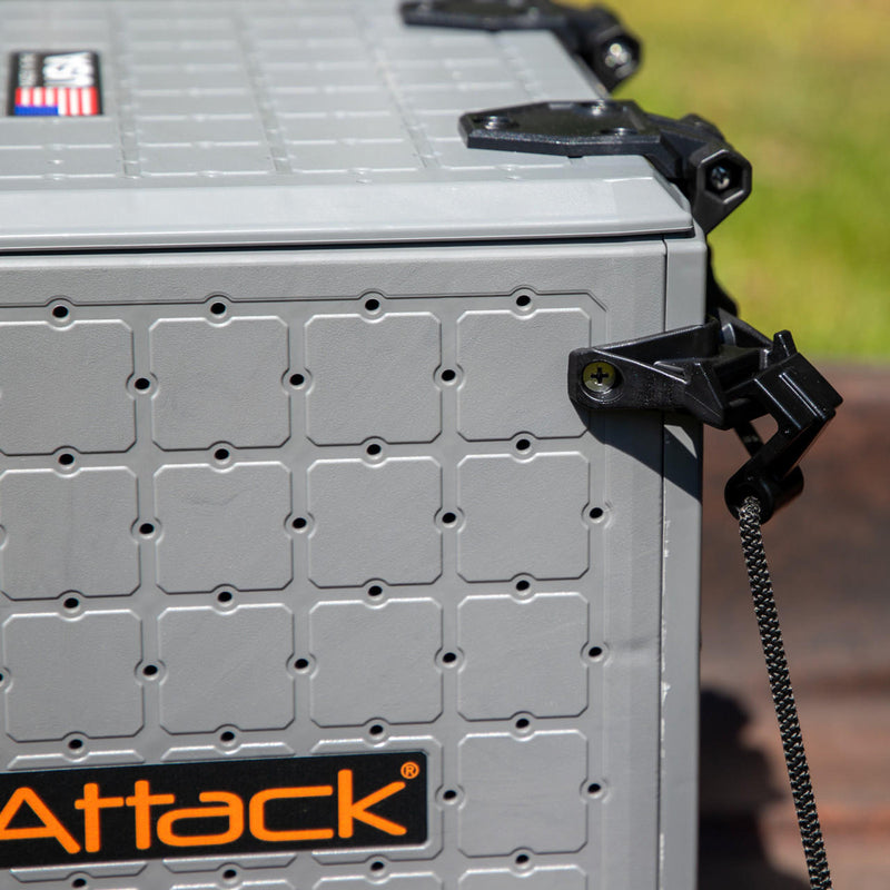 Load image into Gallery viewer, YakAttack - BlackPak Pro Kayak Fishing Crate - 13x 13 Battleship Grey
