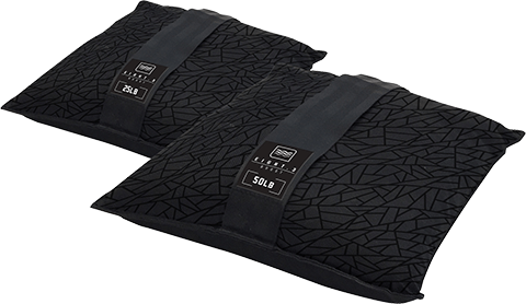 Eight.3 - Boost Sacs - 25lbs - Black / Silver - 2027