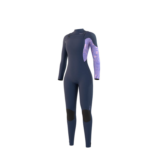 Jayde Fullsuit 3/2mm Double Front Zip - Navy - 2024