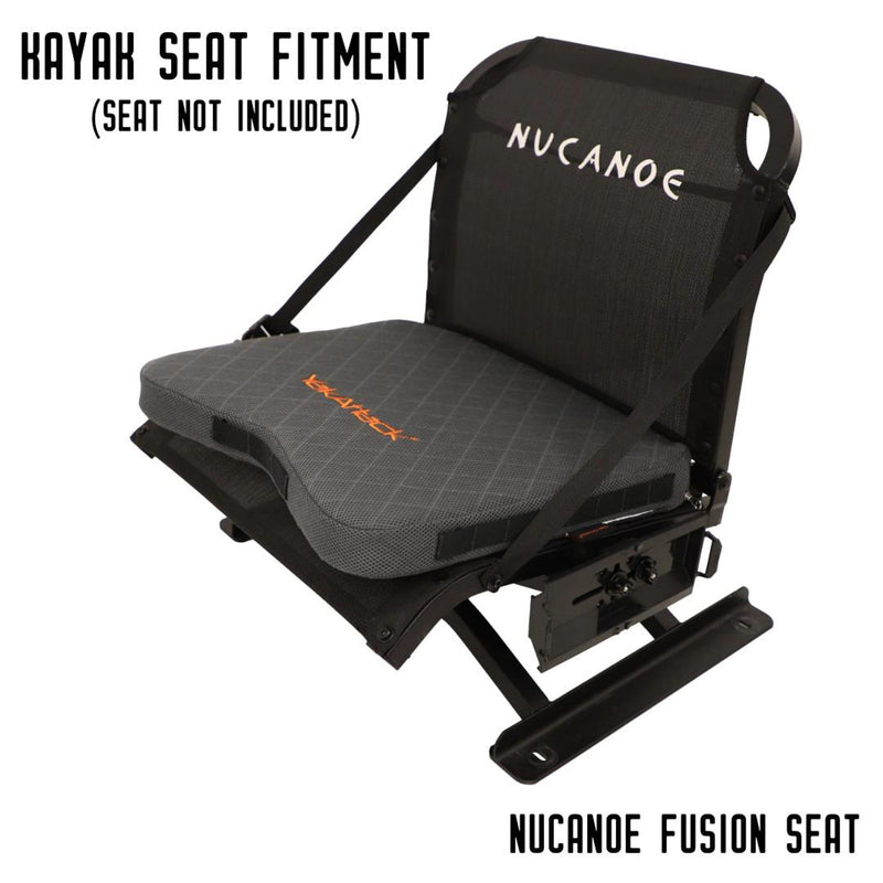 Load image into Gallery viewer, YakAttack - MultiFlex Seat Cusion, Includes Straps, Medium/Firm - Grey
