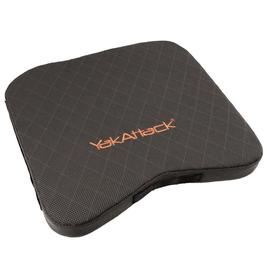 YakAttack - MultiFlex Seat Cusion, Includes Straps, Medium/Firm - Grey