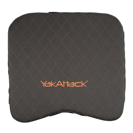 YakAttack - MultiFlex Seat Cusion, Includes Straps, Medium/Firm - Grey