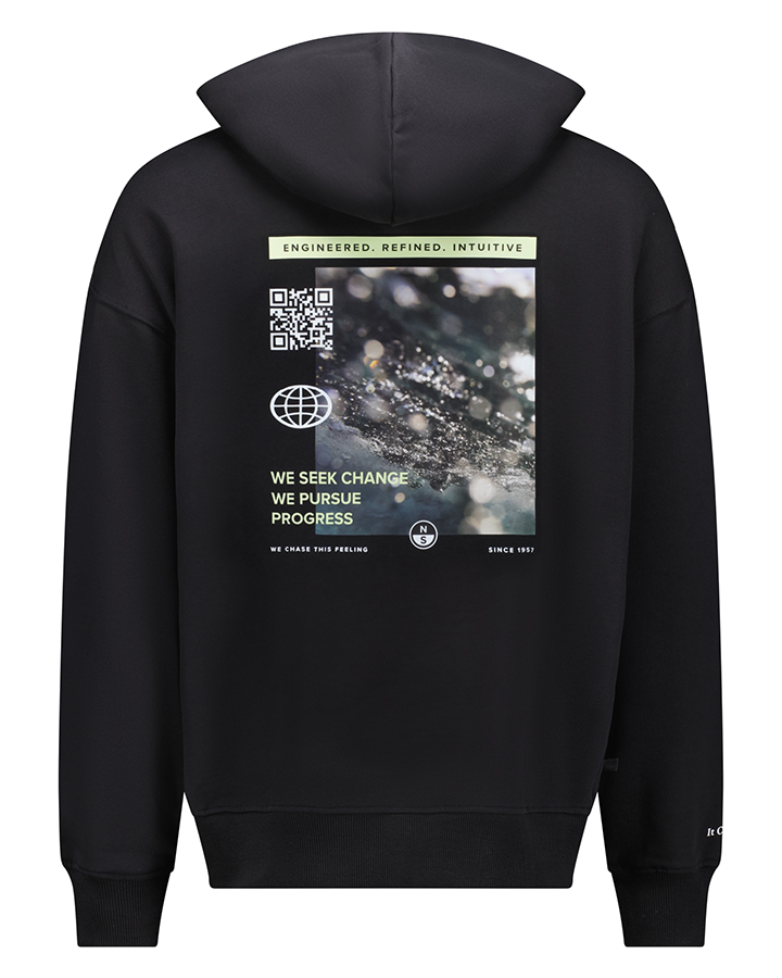Load image into Gallery viewer, Progress Hood Sweat - Black - 2025
