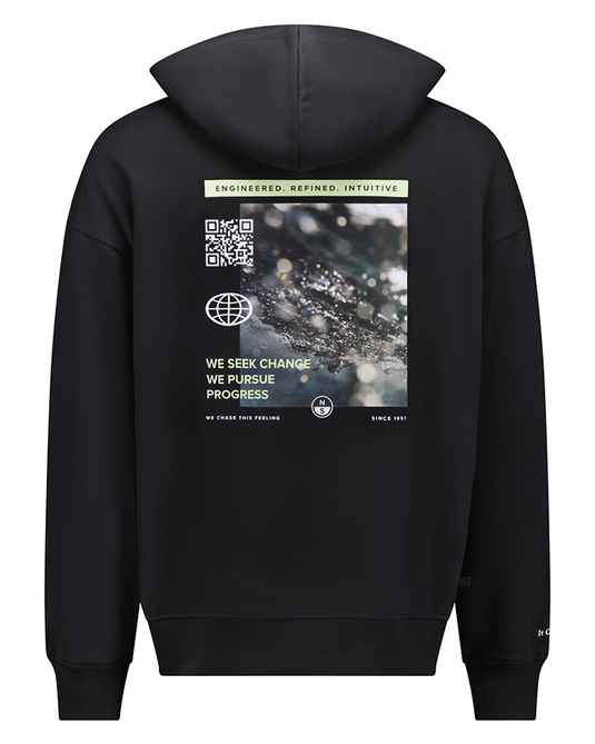 Progress Hood Sweat - Black - 2025