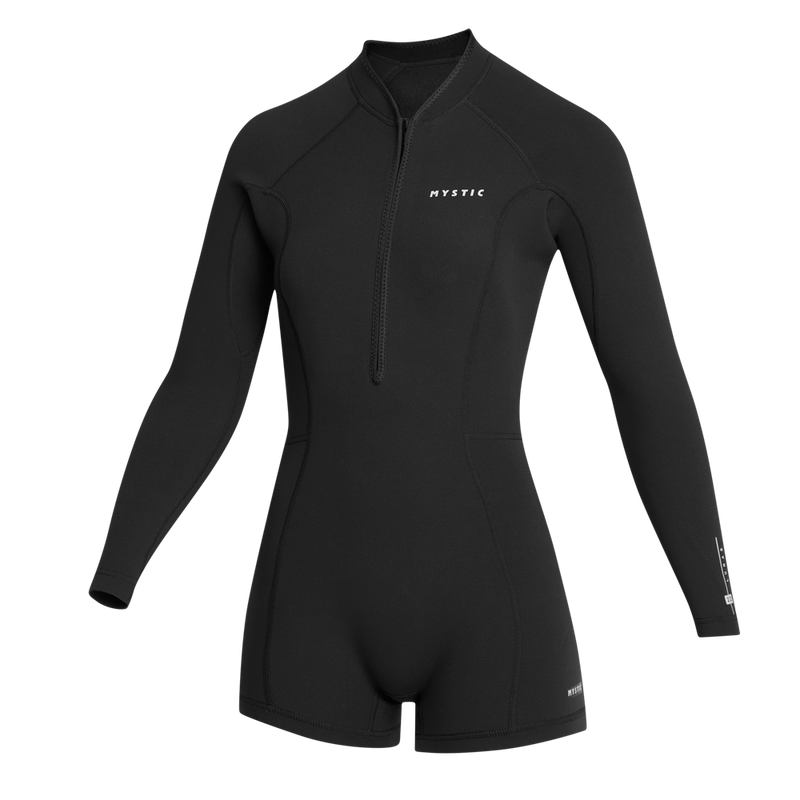 Load image into Gallery viewer, Lunar Longarm Shorty 2/2mm Fzip Women - 2026 - Black
