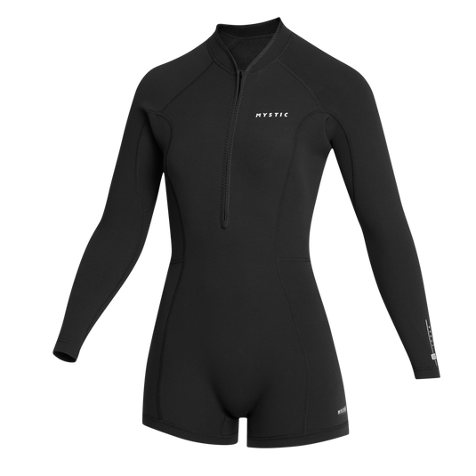 Lunar Longarm Shorty 2/2mm Fzip Women - 2026 - Black